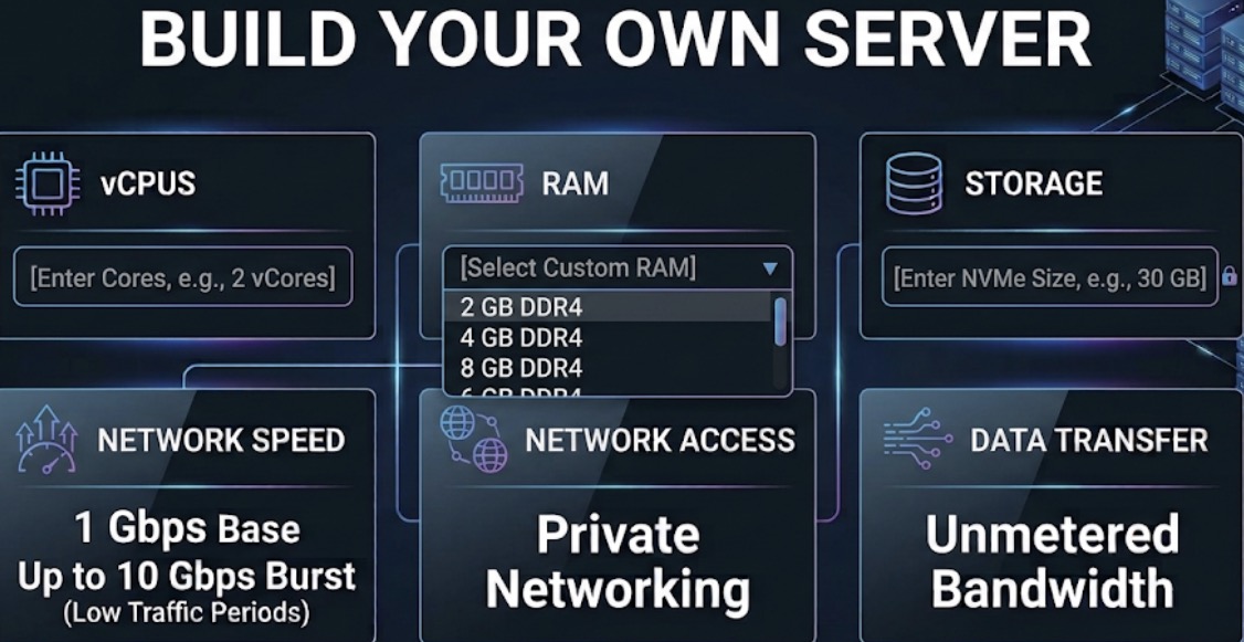Custom Tier VPS